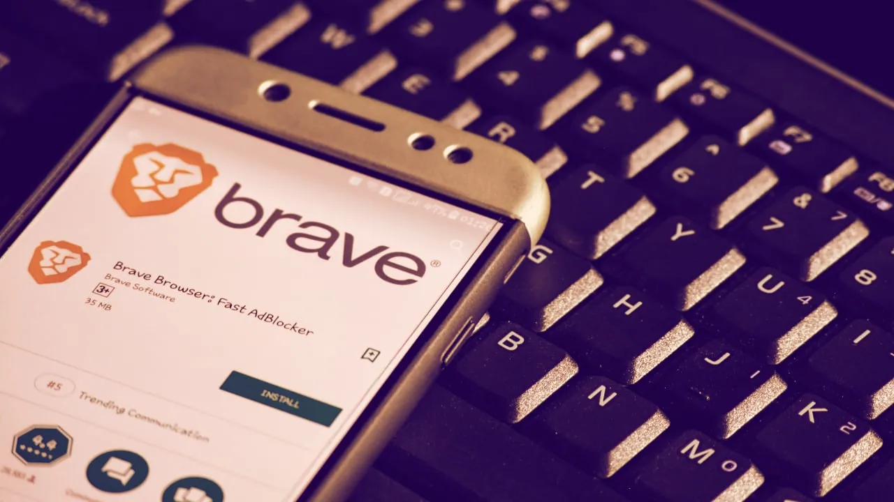 Brave browser is a privacy-first way of accessing the internet. Image: Shutterstock