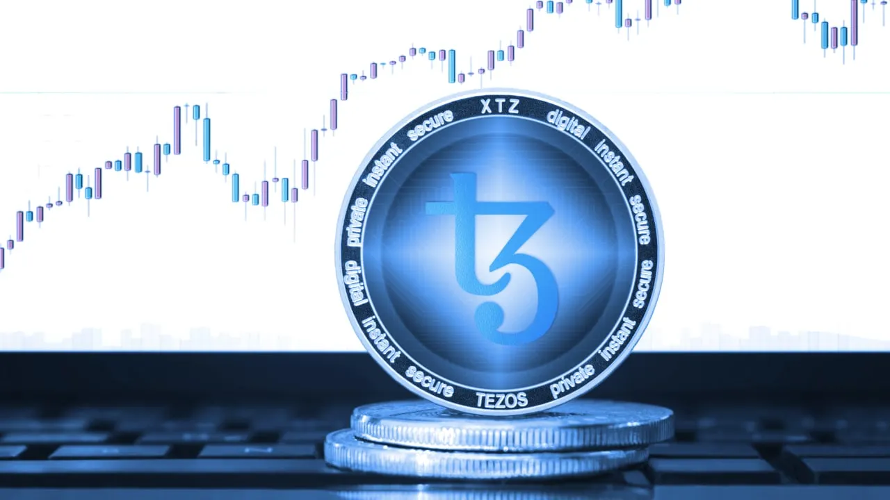 Tezos. Imagen: Shutterstock