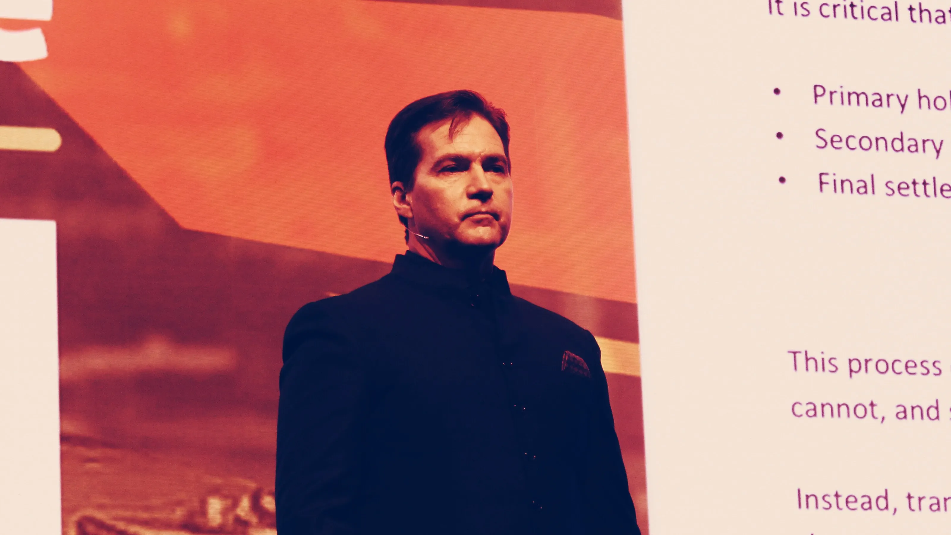 Craig Wright en Coingeek 2020. Image: Decrypt.