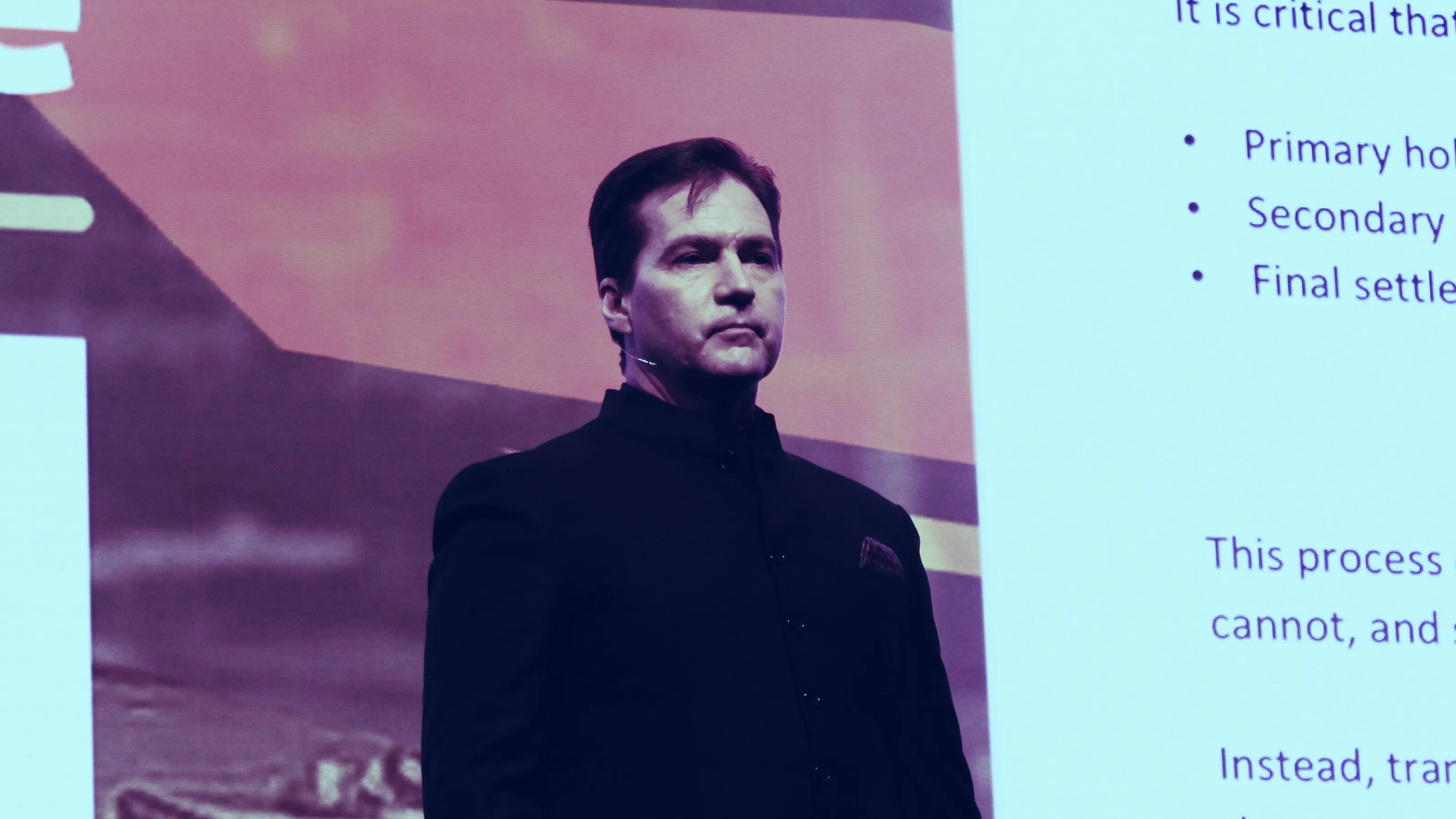 Craig Wright en Coingeek 2020. Image: Decrypt.