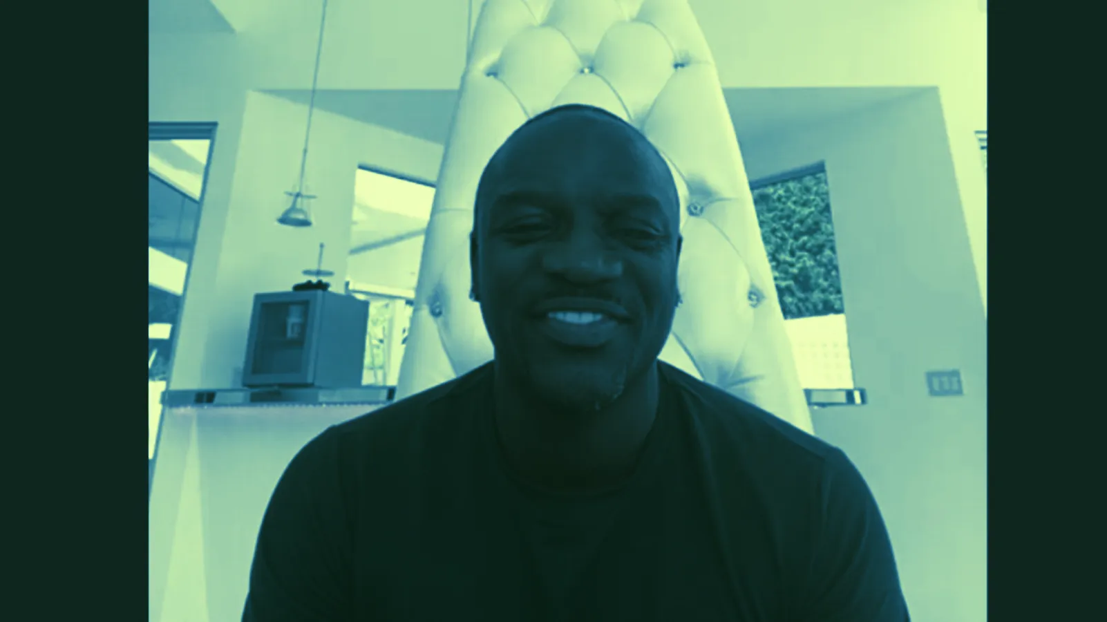 Rapper Akon speaks to Decrypt at Blockdown 2020. Image: Robert Stevens