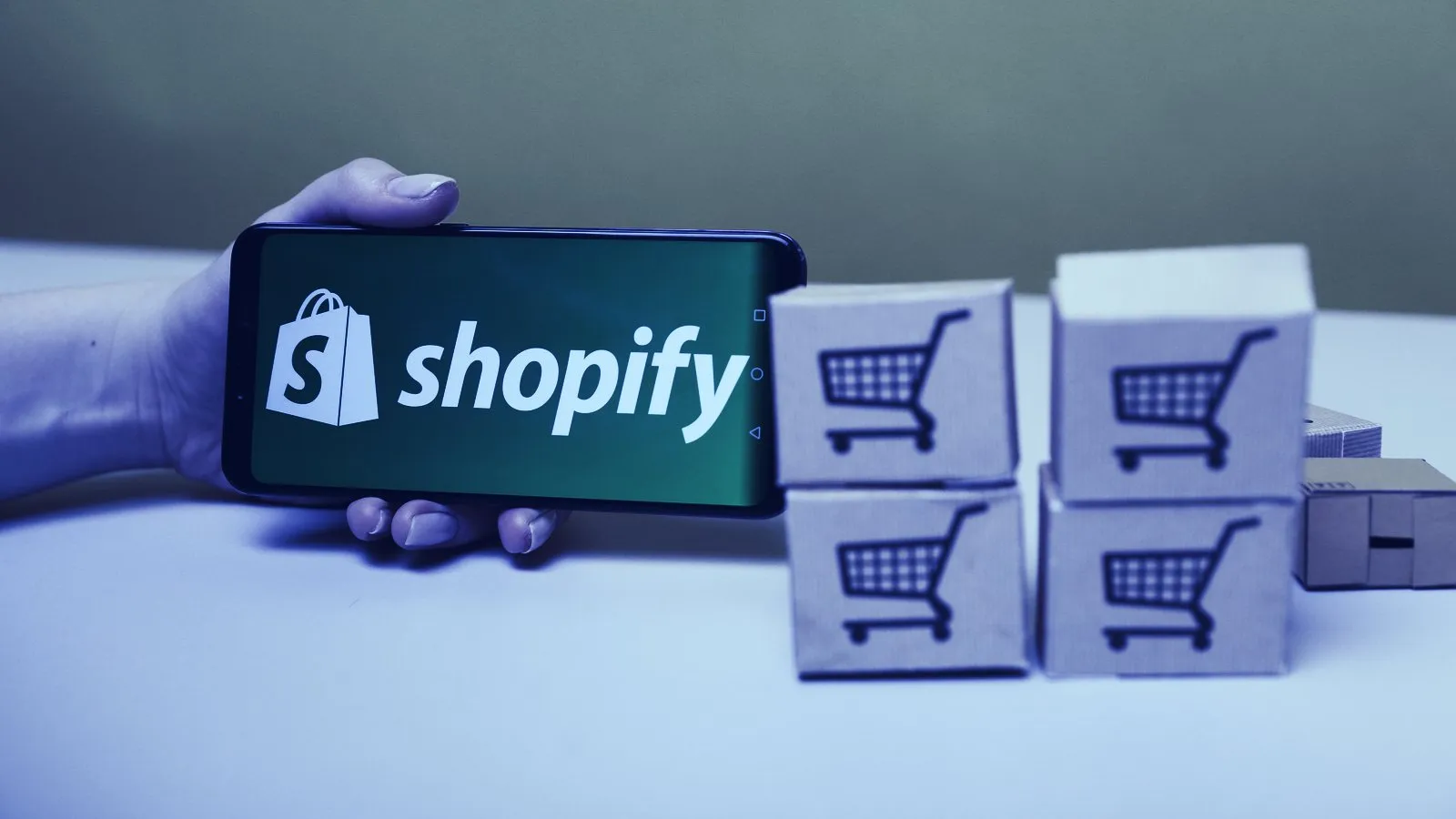 Shares in crypto-friendly Shopify have soared amid the coronavirus. Image: Shutterstock