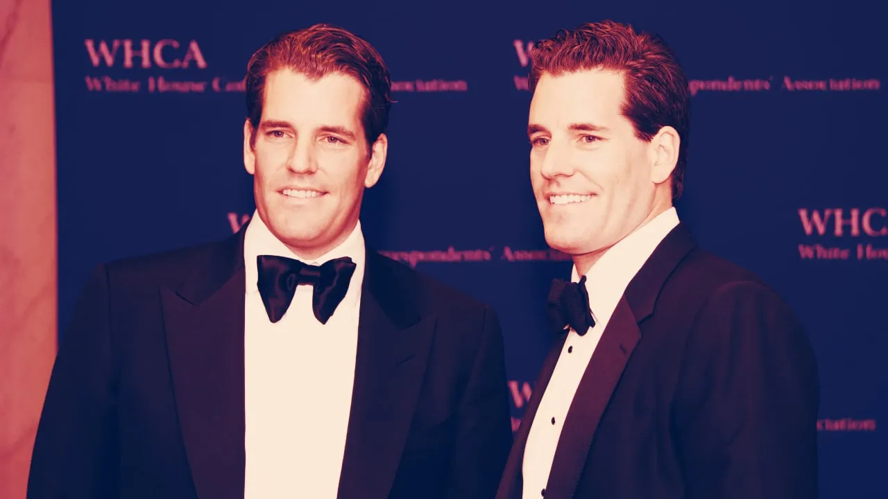 Cameron and Tyler Winklevoss. (Image: Shutterstock)