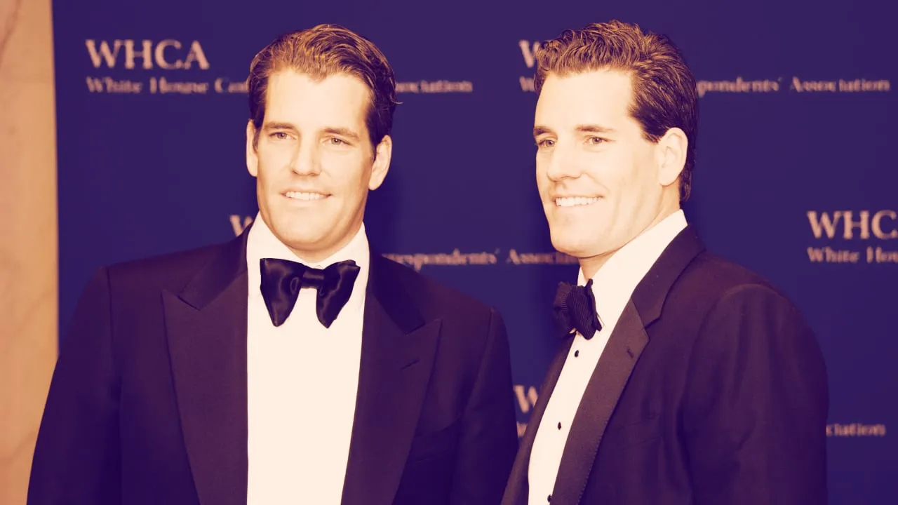 Cameron and Tyler Winklevoss. (Image: Shutterstock)