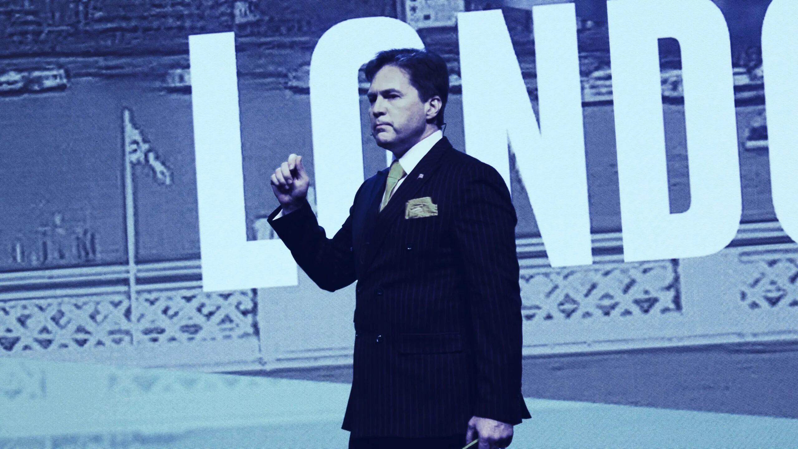 Craig Wright speaking at Coingeek 2020. Image: Decrypt.