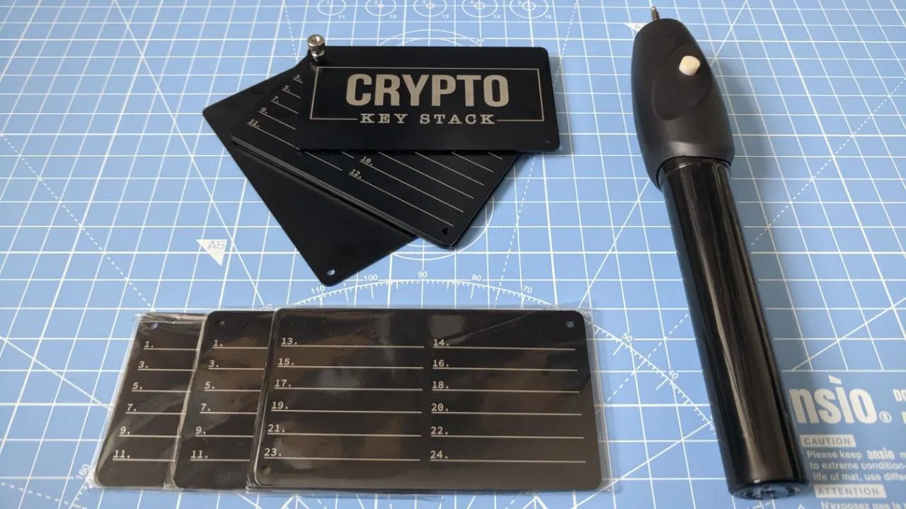 Crypto Key Stack