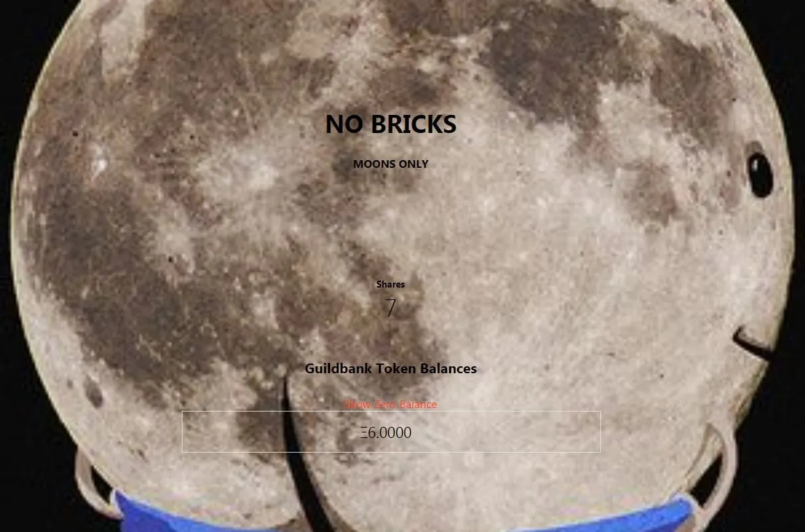 Algunos usuarios de Reddit ya han anunciado el lanzamiento de un DAO dedicado a las nuevas criptodivisas de Reddit. Imagen: "MOONS& BRICKS"