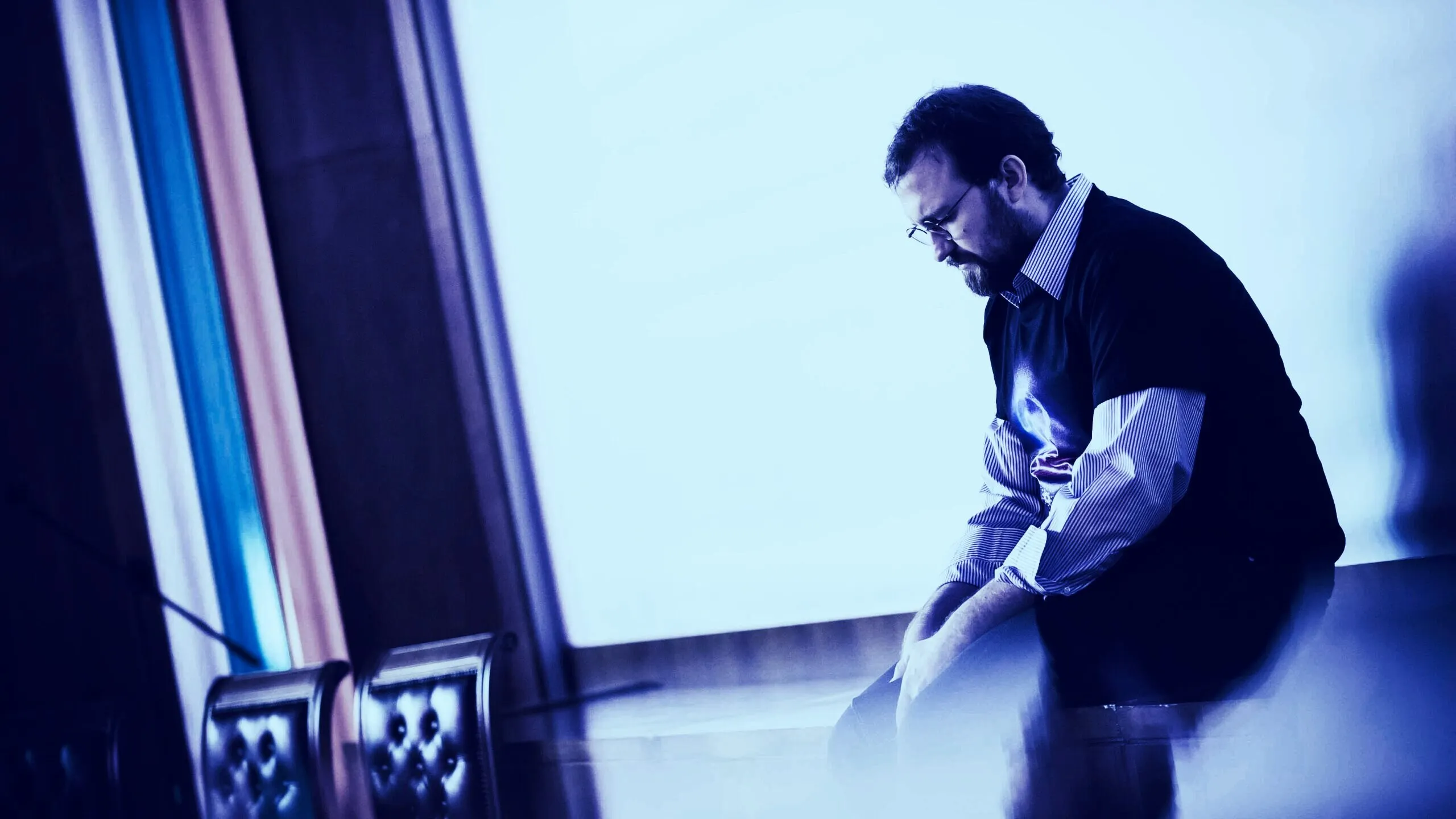 Cardano founder Charles Hoskinson at the Cardano Summit in 2019 (Image: Decrypt)