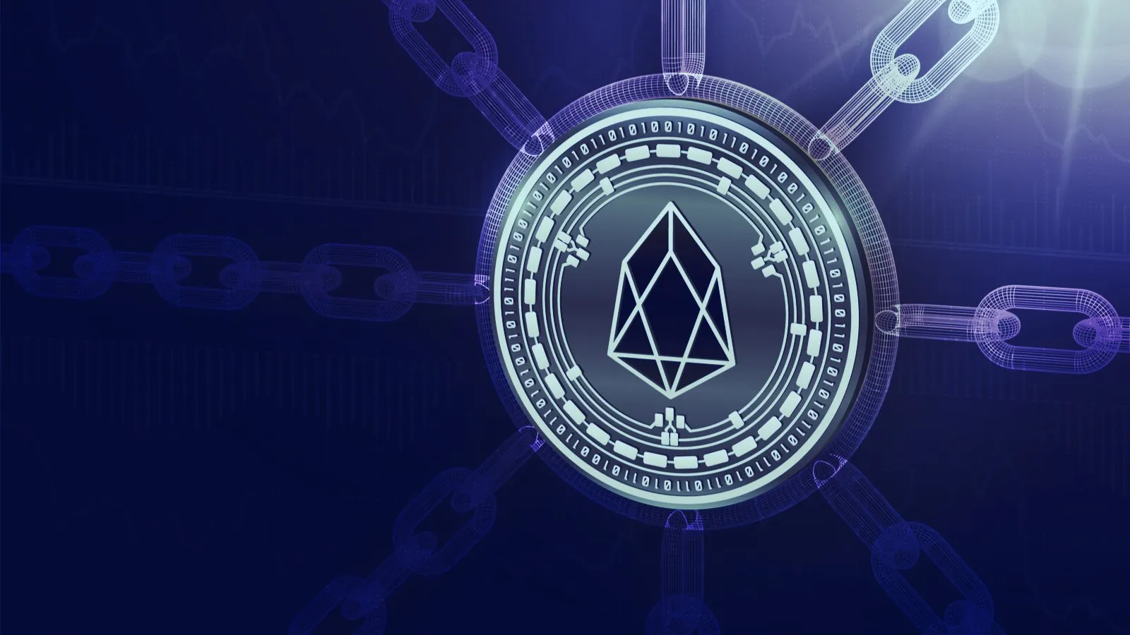 EOS blockchain. Imagen: Shutterstock
