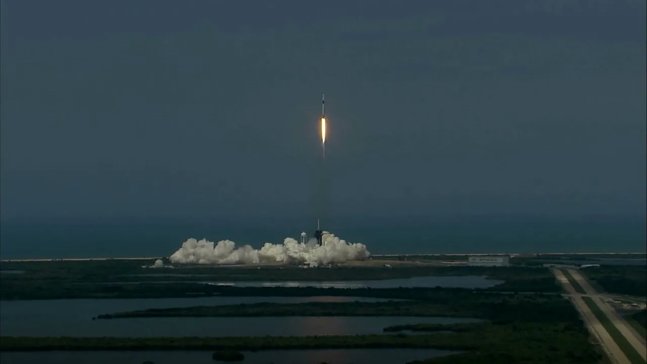 SpaceX rocket launch