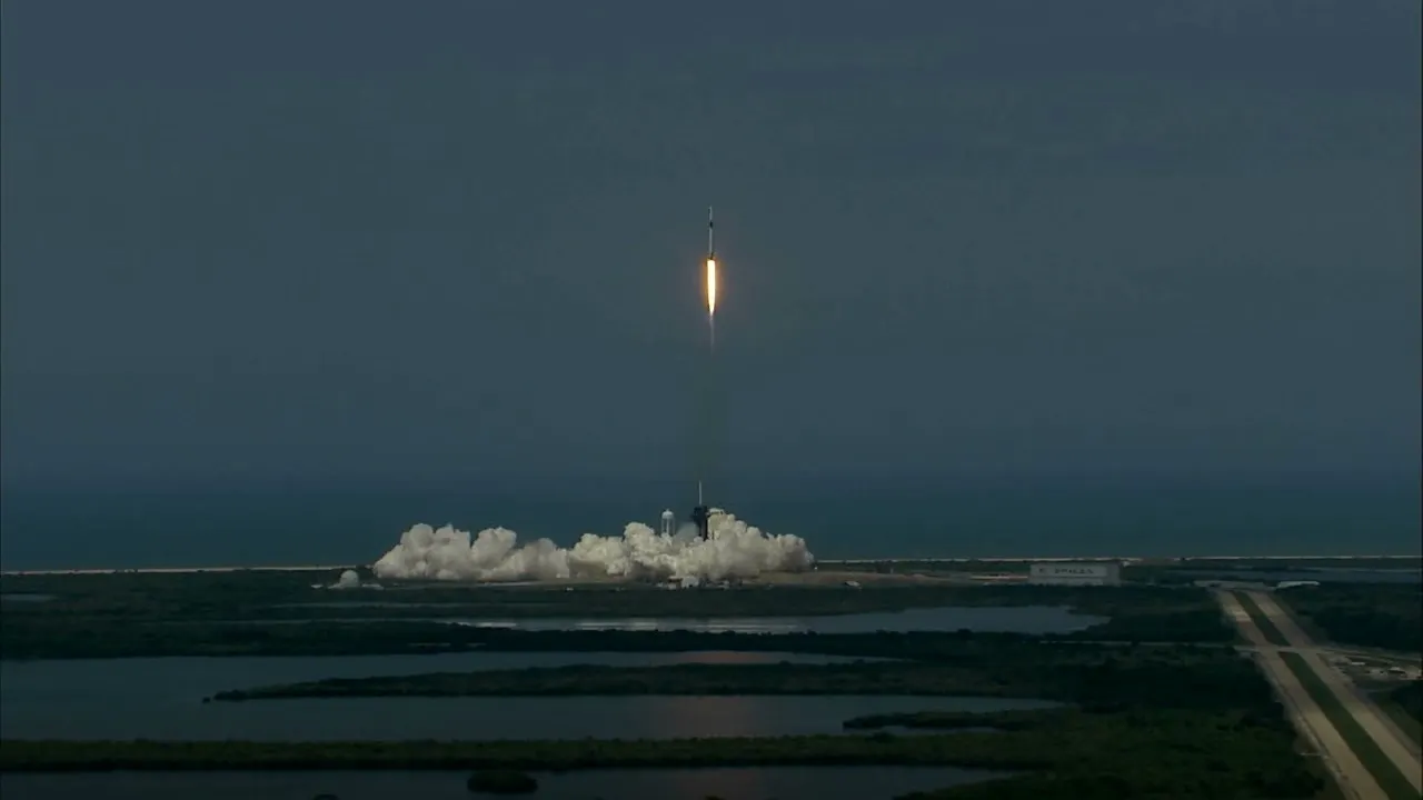 SpaceX rocket launch