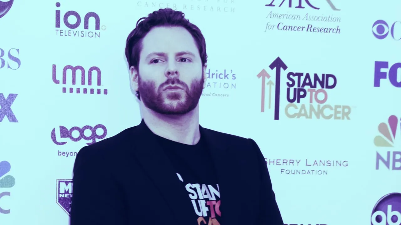 Napster Co-founder Sean Parker. Image: Shutterstock
