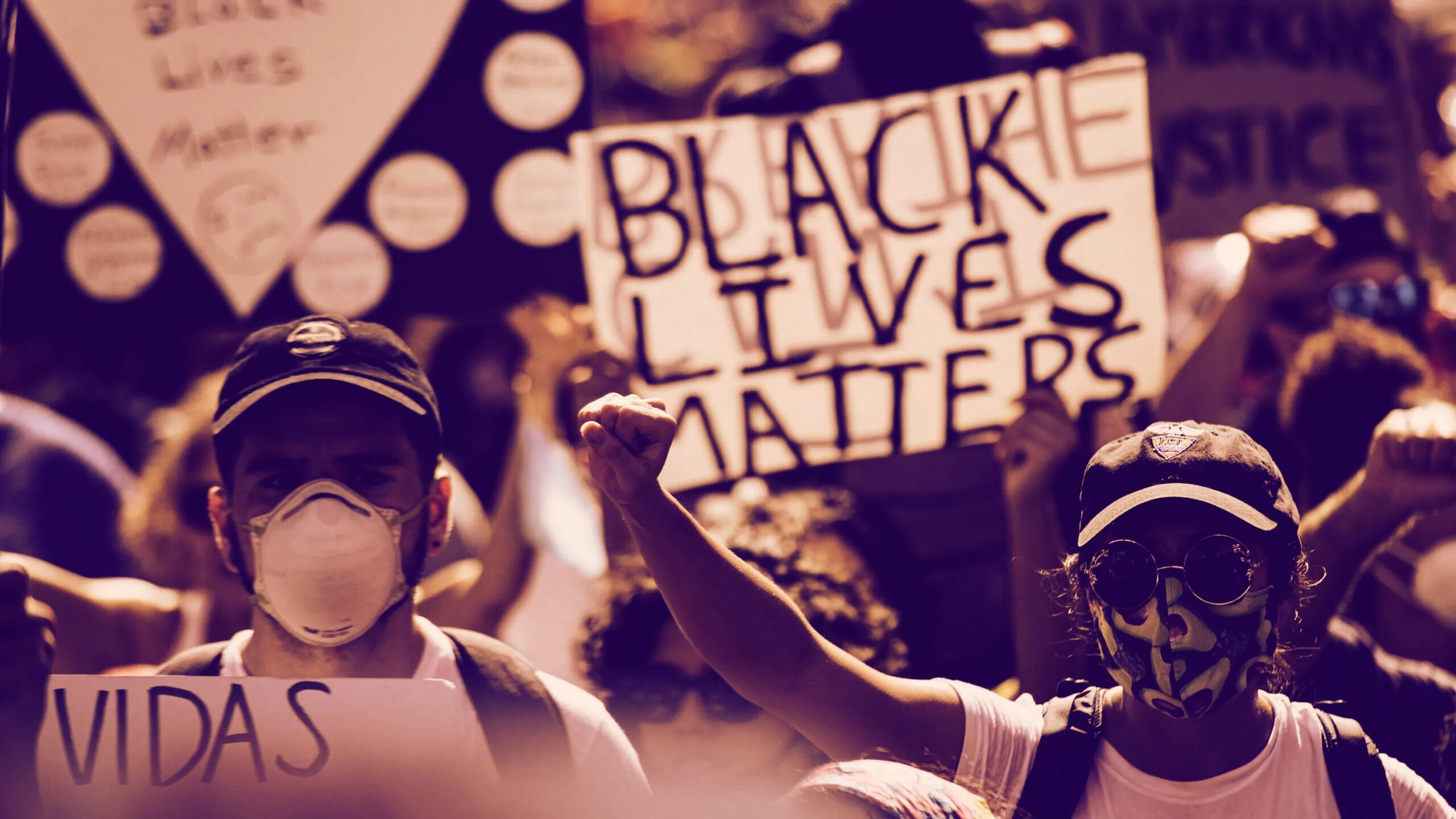 Black Lives Matter campaigns against violence and systemic racism towards black people. Image: Shutterstock.