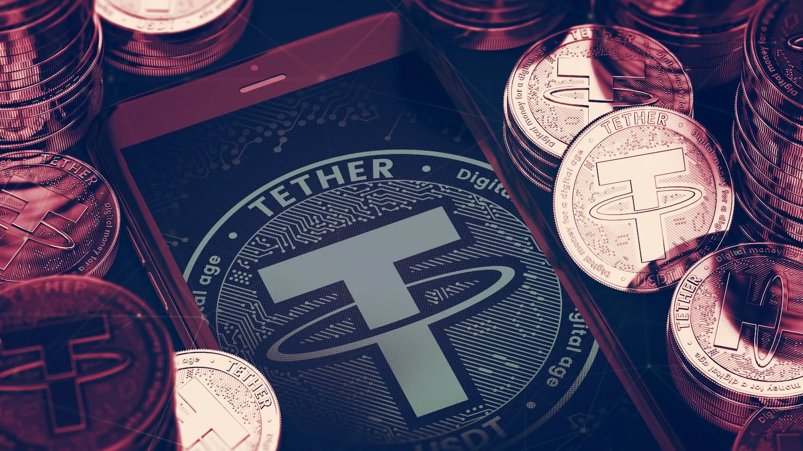 Tether. Image: Shutterstock