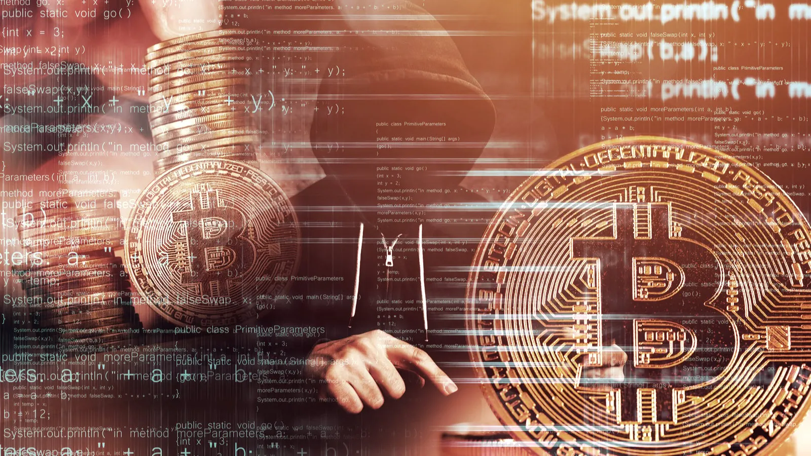 Hackers move $4 million of stolen Bitcoin. Image: Shutterstock
