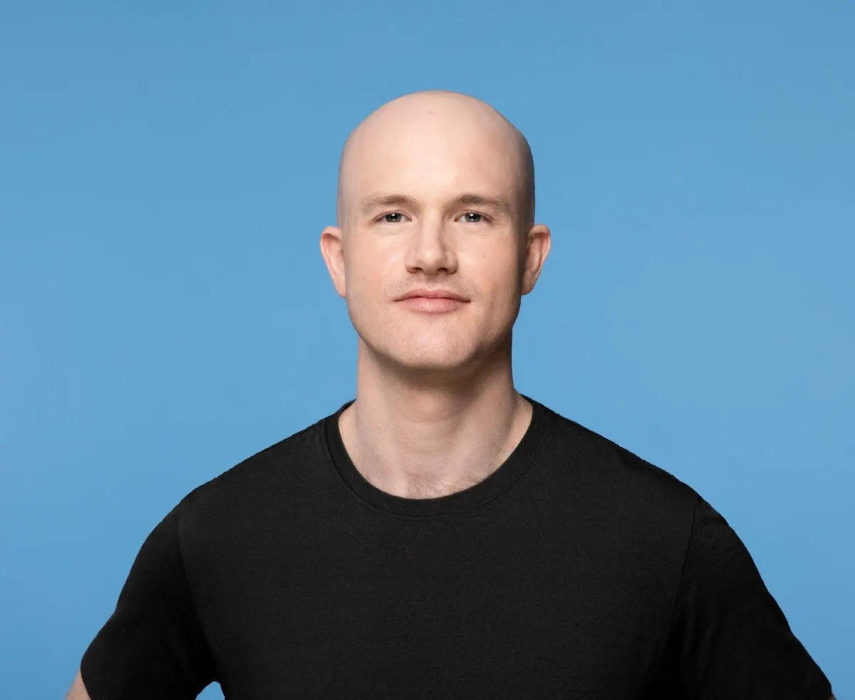 Brian Armstrong, CEO de Coinbase. Imagen: Coinbase