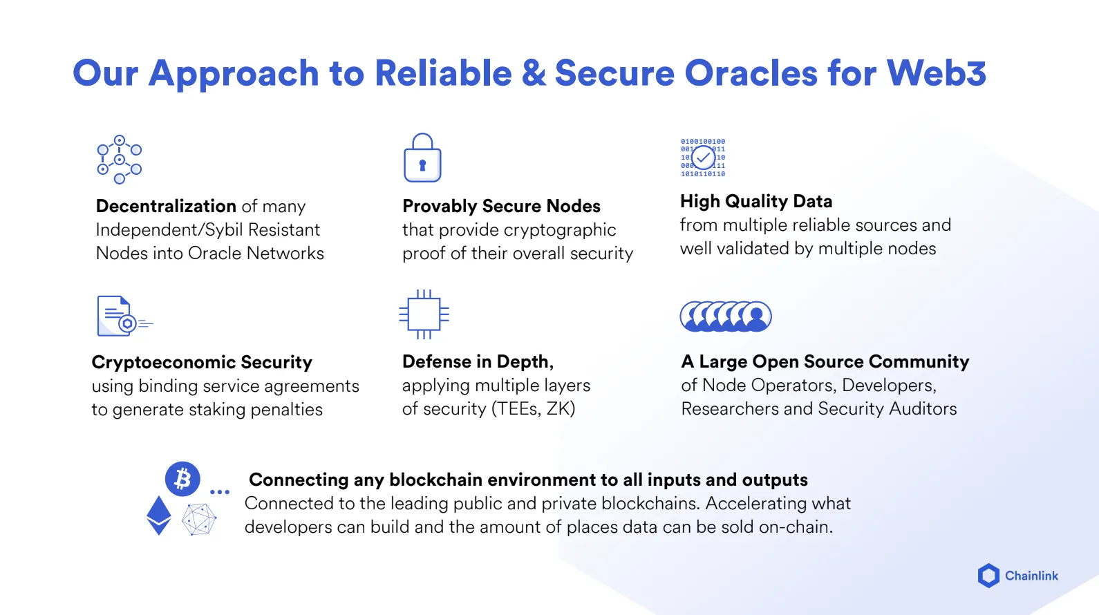 Chainlink advantages