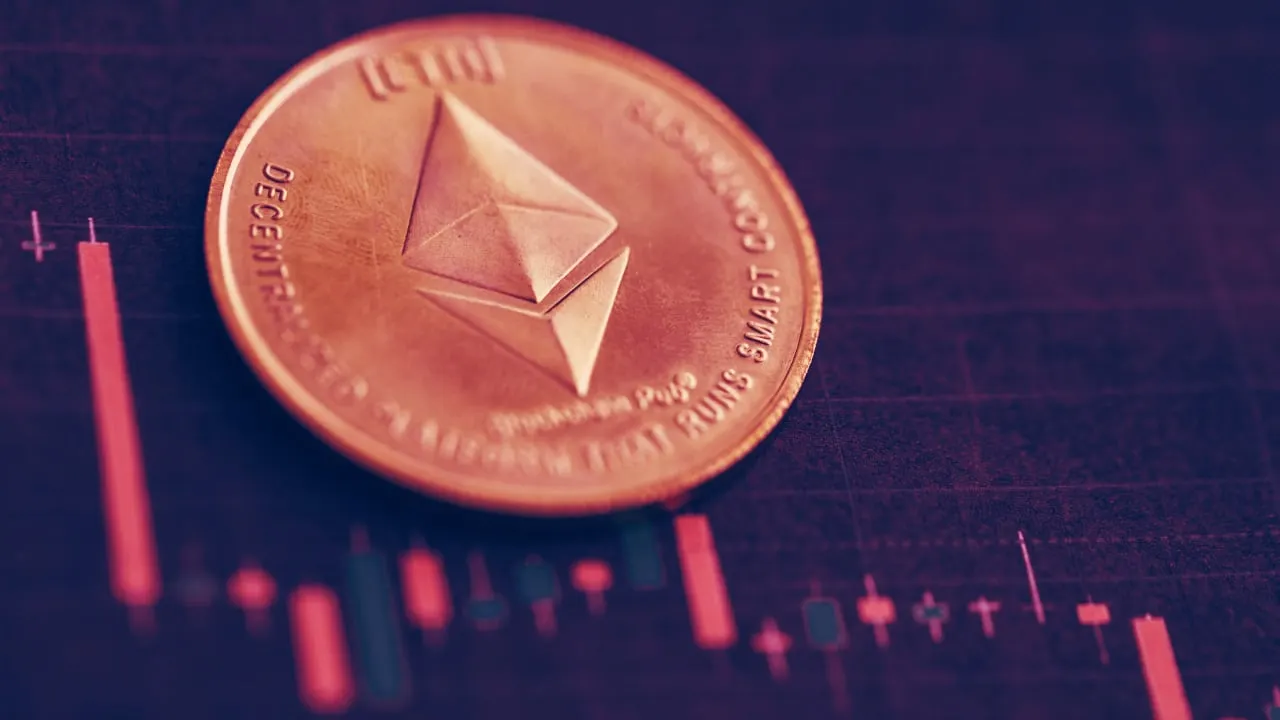 Ethereum is the second-largest crypto by market cap. Image: Shutterstock