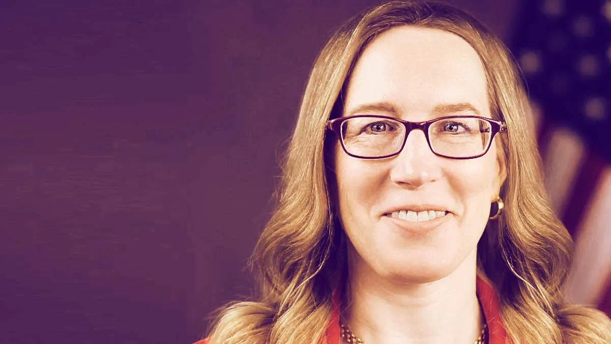 SEC commissioner Hester Peirce. Image: SEC