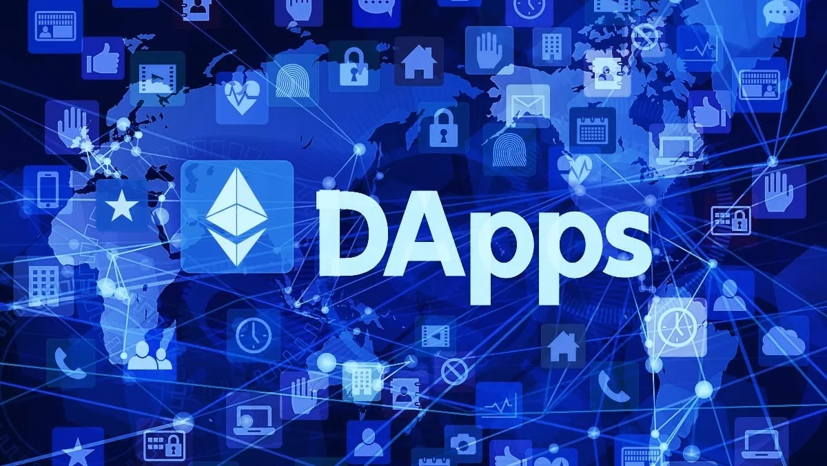 Dapps, or decentralized applications, run on a peer-to-peer network such as a blockchain (Image: Shutterstock)