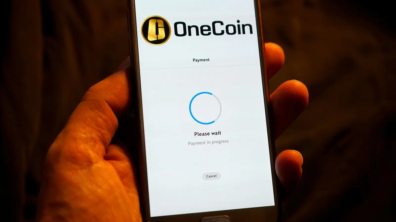 OneCoin. Image: Shutterstock