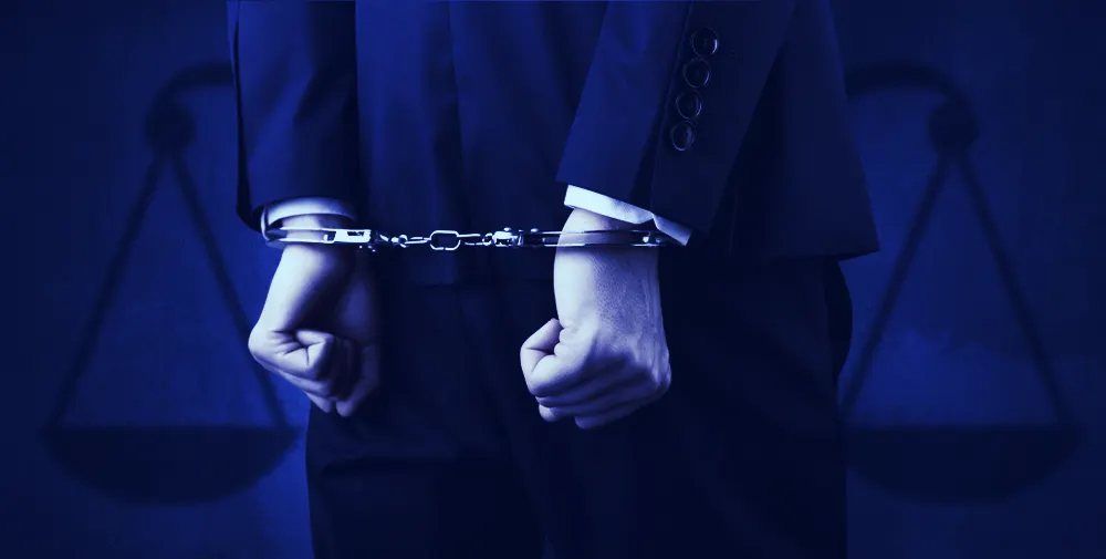 Arrested. Photo: Shutterstock