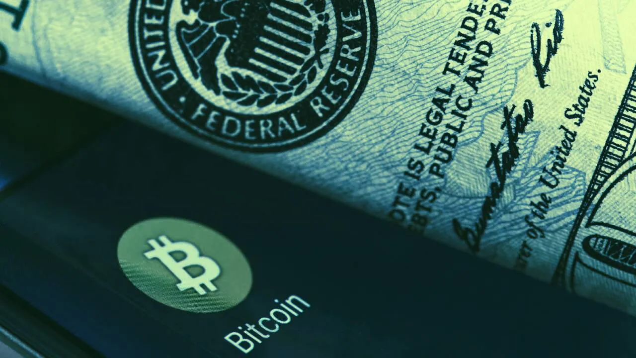 The Federal Reserve continues to keep a close eye on Bitcoin and the crypto market. Image: Shutterstock