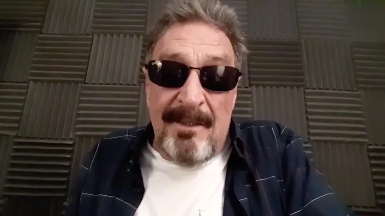John McAfee, the wacky, drug-fused cybersecurity mogul on the run from US tax authorities, has dropped out of the $GHOST privacy coin project.