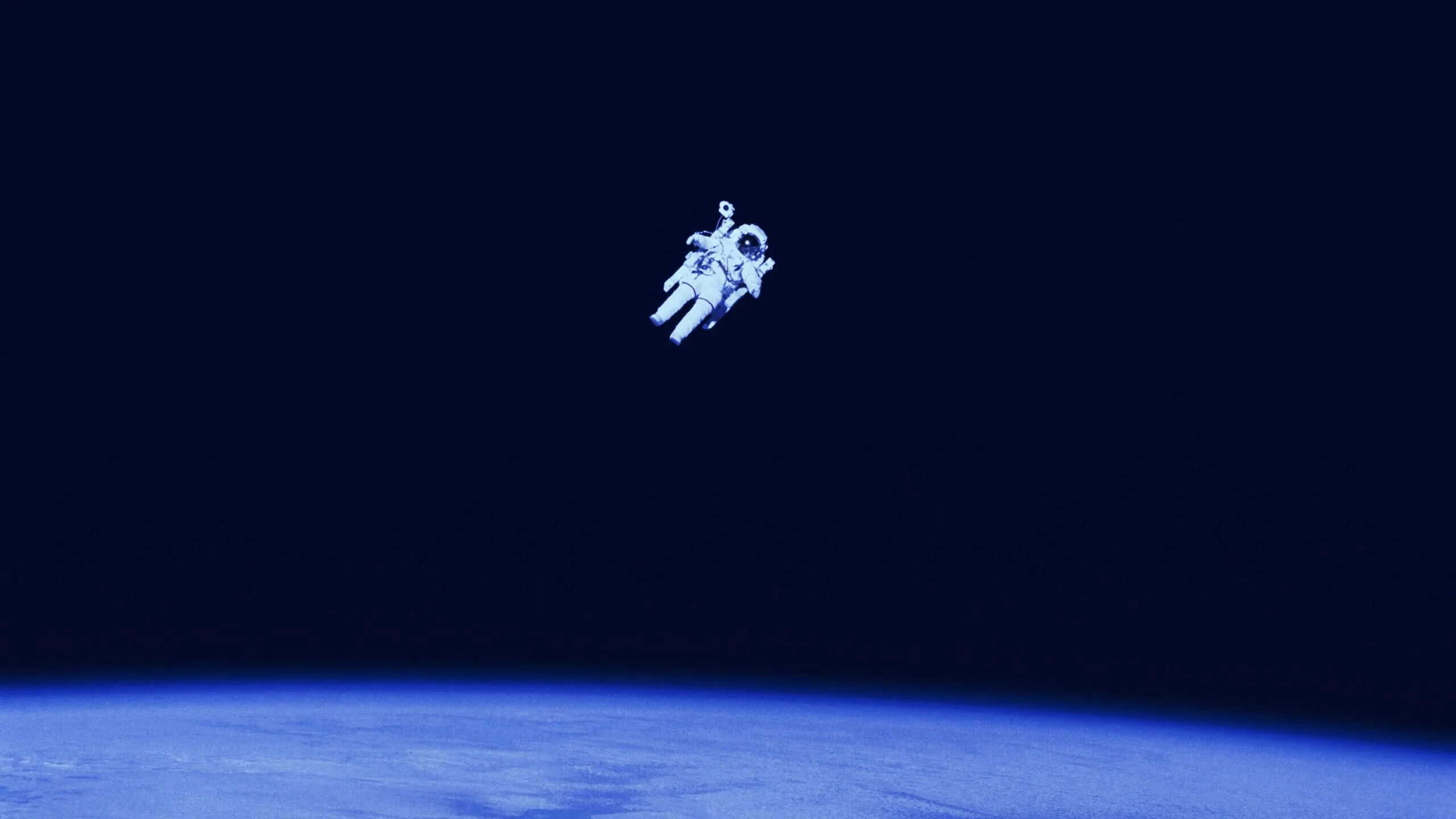 An astronaut in space. Image: Unsplash