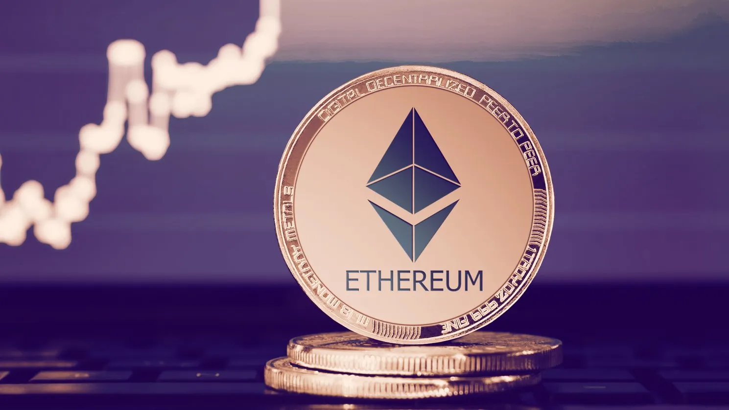 Ethereum es la segunda moneda más grande por capitalización de mercado. Imagen: Shutterstock.