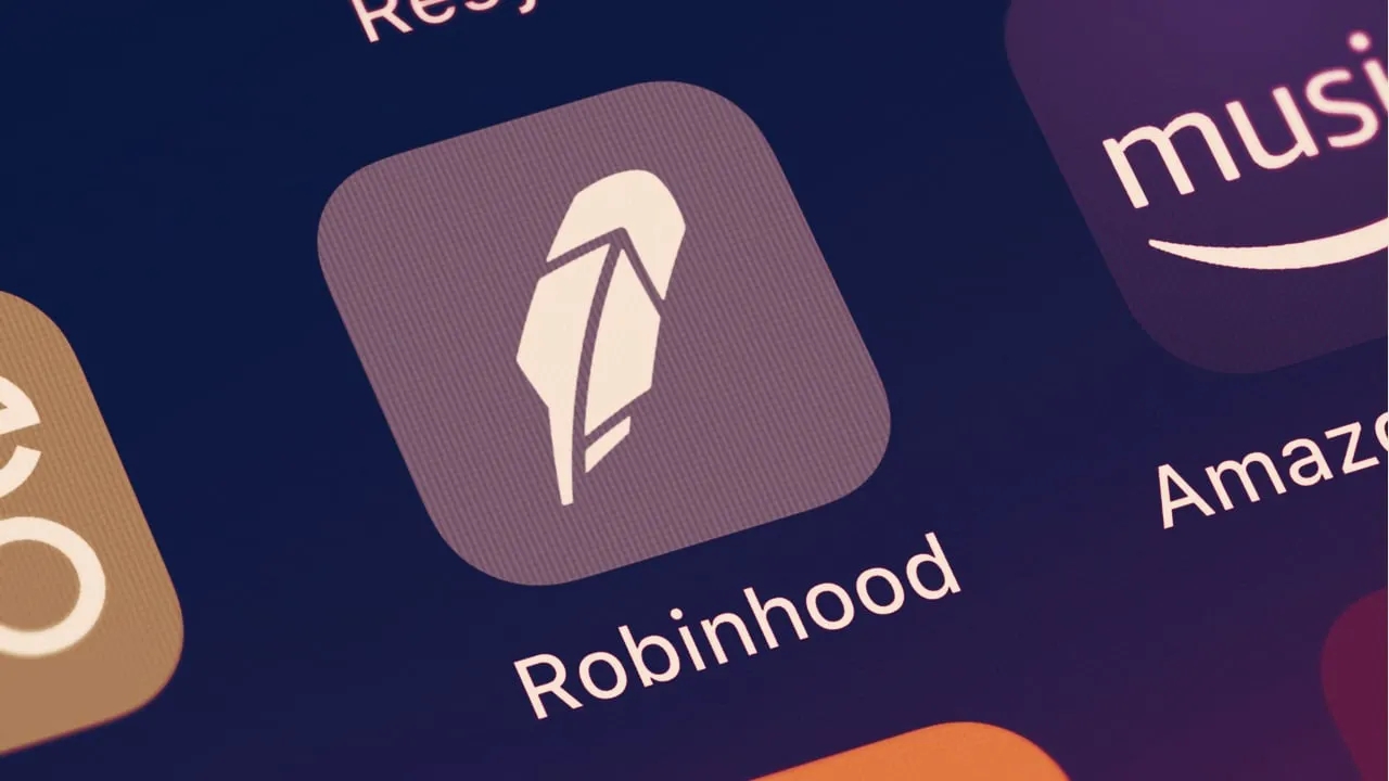 Robinhood app. Image: Shutterstock