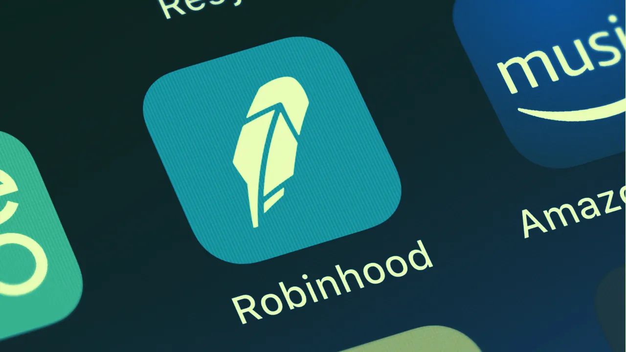 Robinhood app. Image: Shutterstock