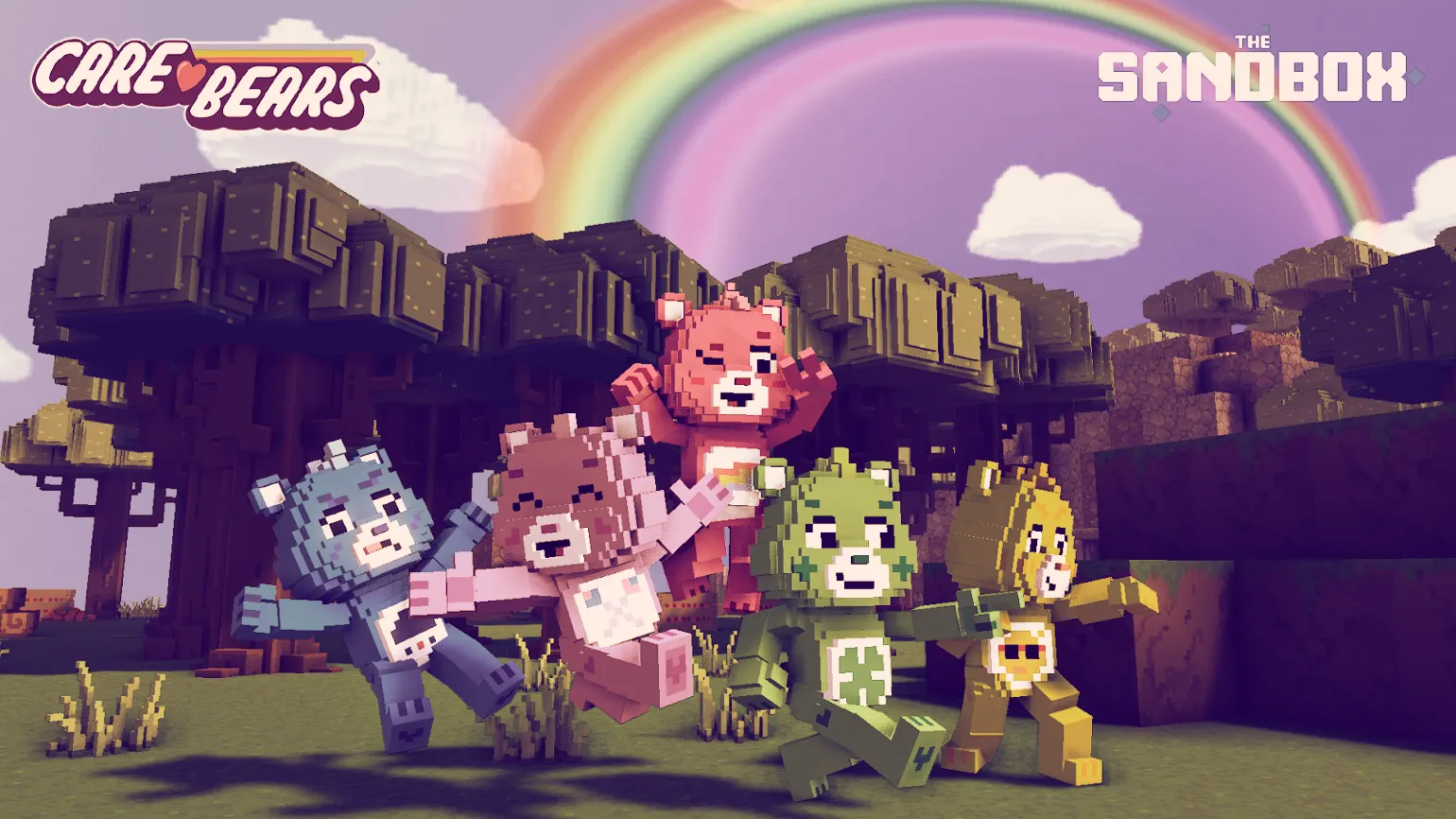 Care Bears in The Sandbox. Image: The Sandbox