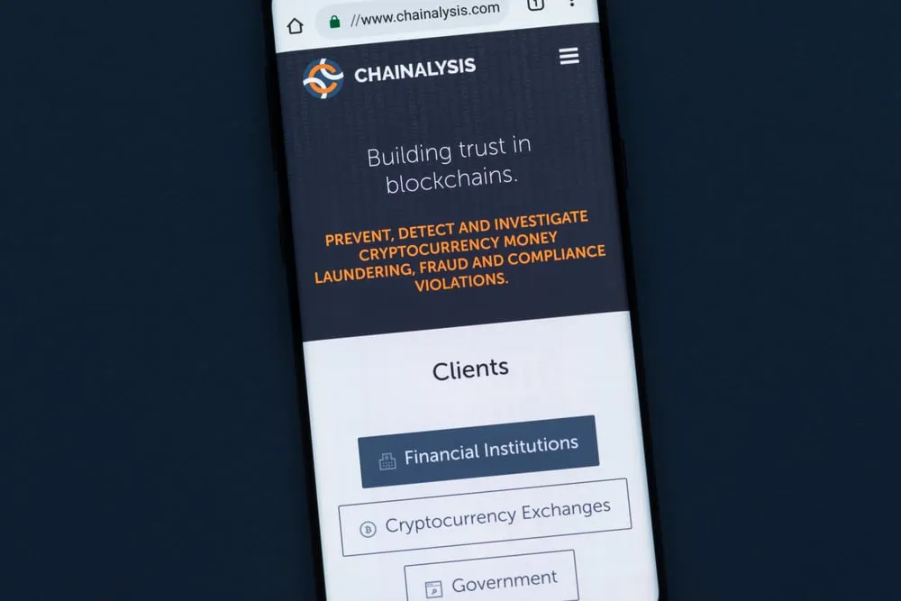 Chainalysis analyses blockchain data
