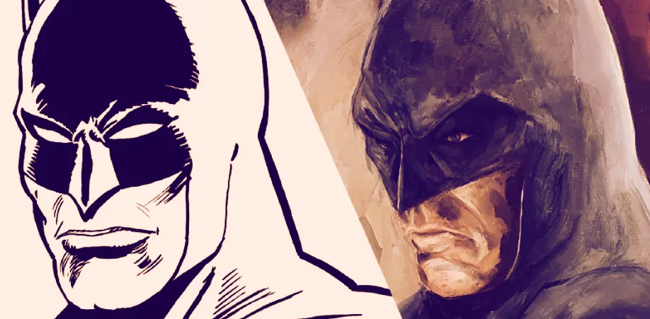 Batman dibujado por Jose Delbo y Trevor Jones. Image: Delbo/Jones/MakersPlace