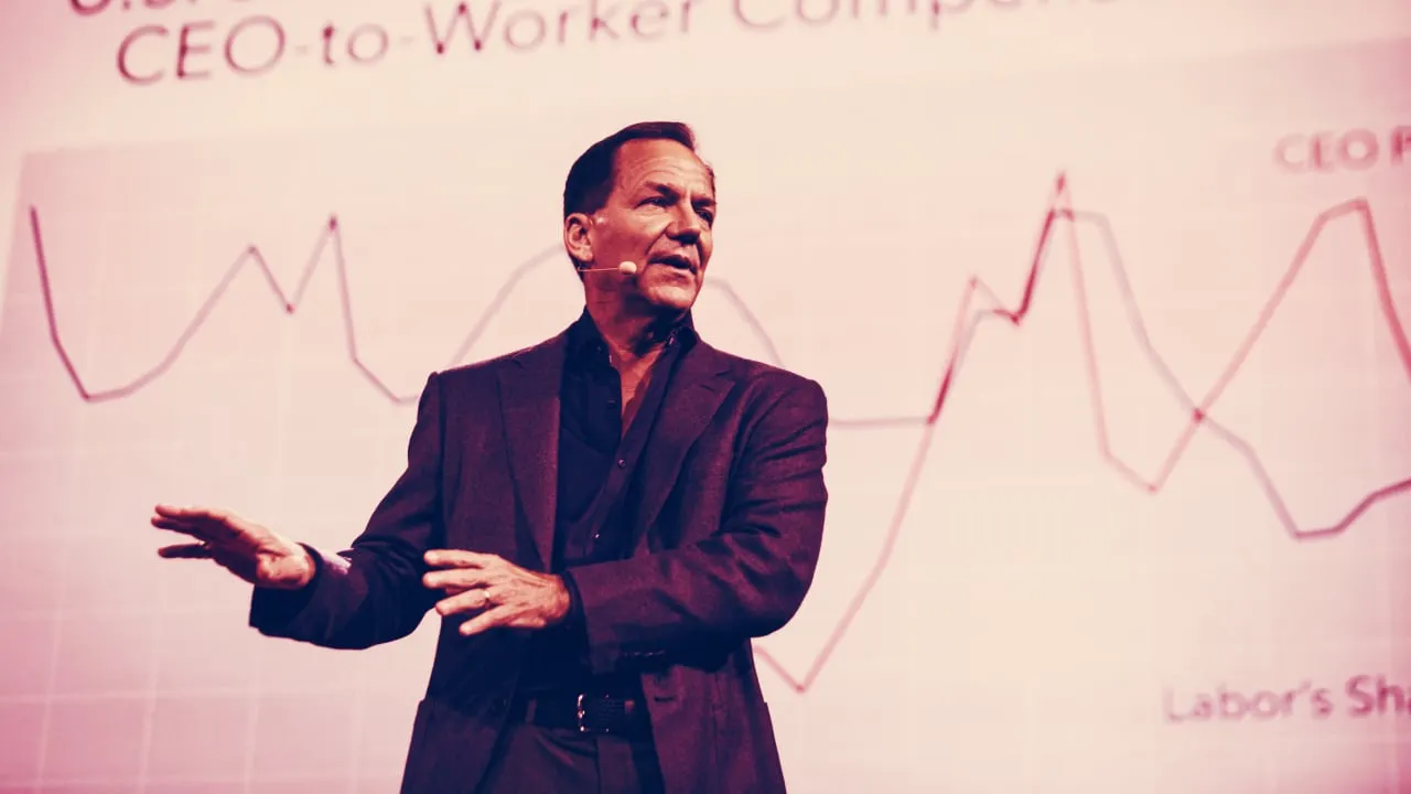 Paul Tudor Jones es un creyente del Bitcoin. Imagen: Bret Hartman/TED