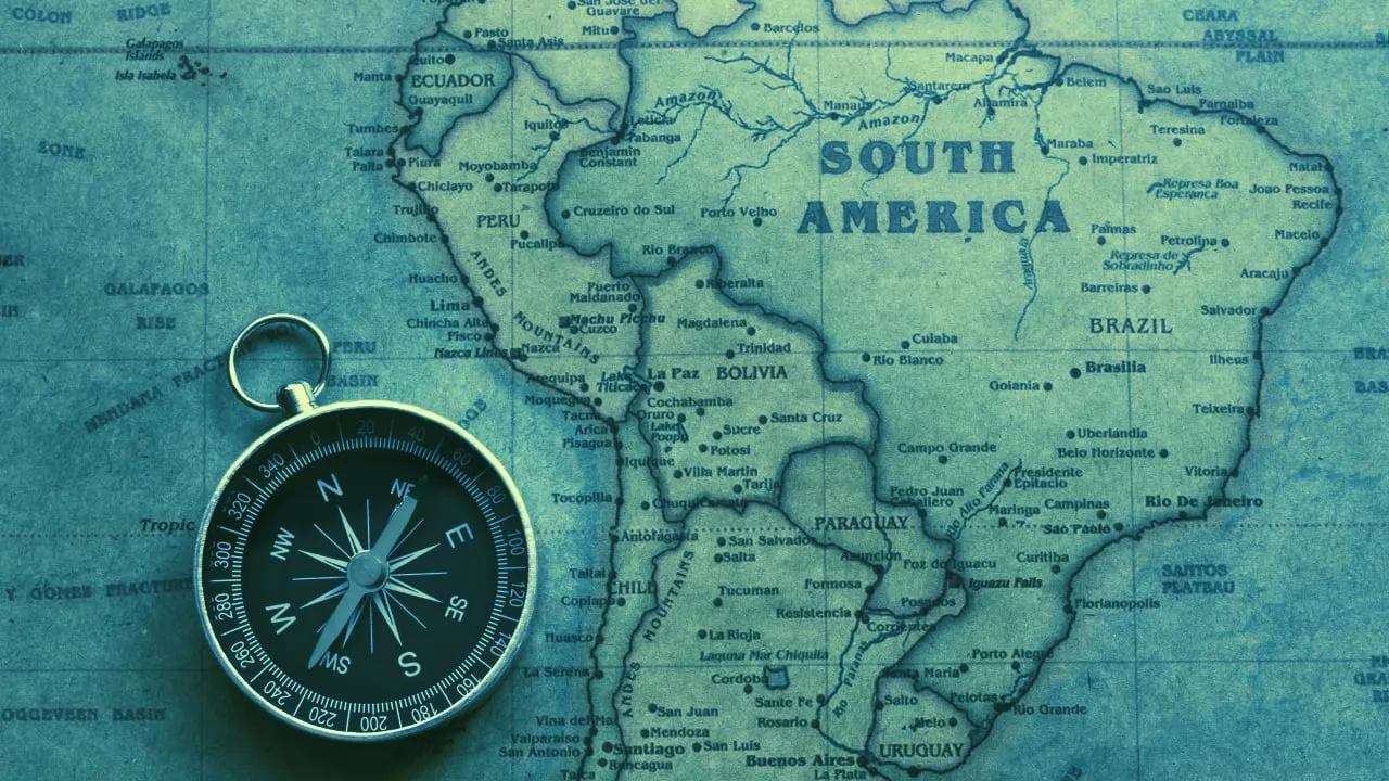 South America has seen increases in crypto adoption. Image: Shutterstock