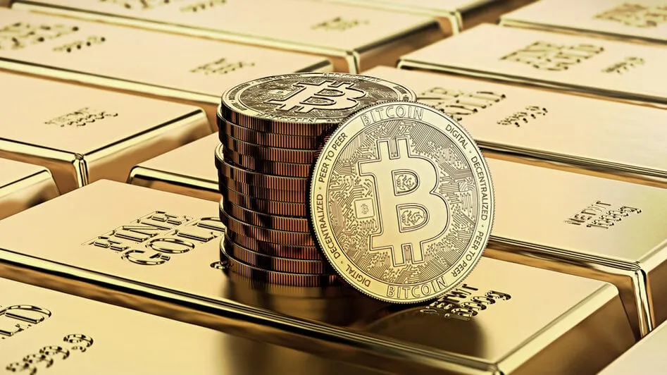 Bitcoin is often referred to as "digital gold". Image: Shutterstock