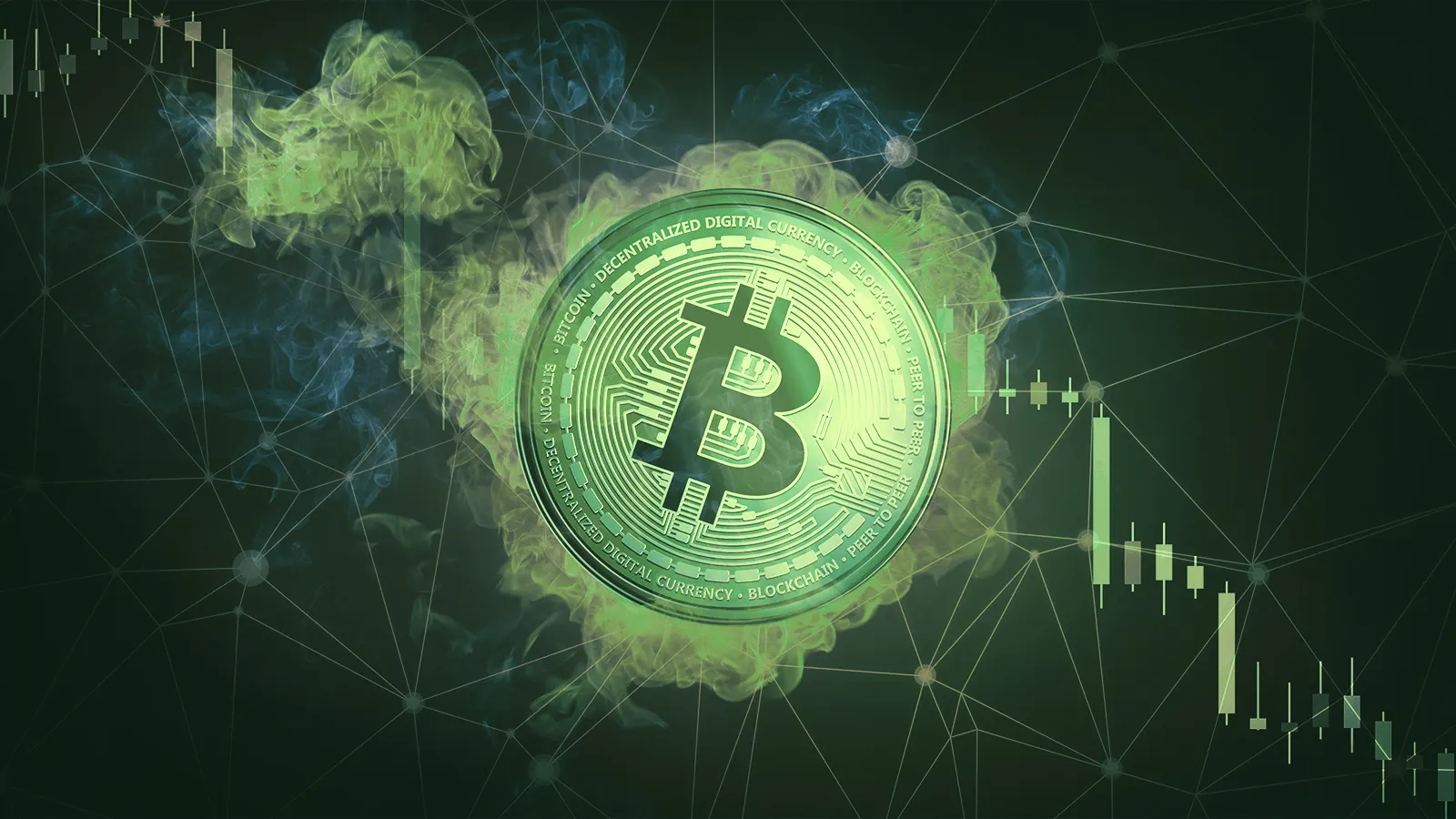 Bitcoin's price drops. IMAGE: Shutterstock
