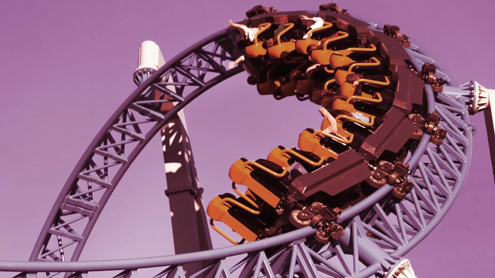 A roller coaster. Image: Shutterstock