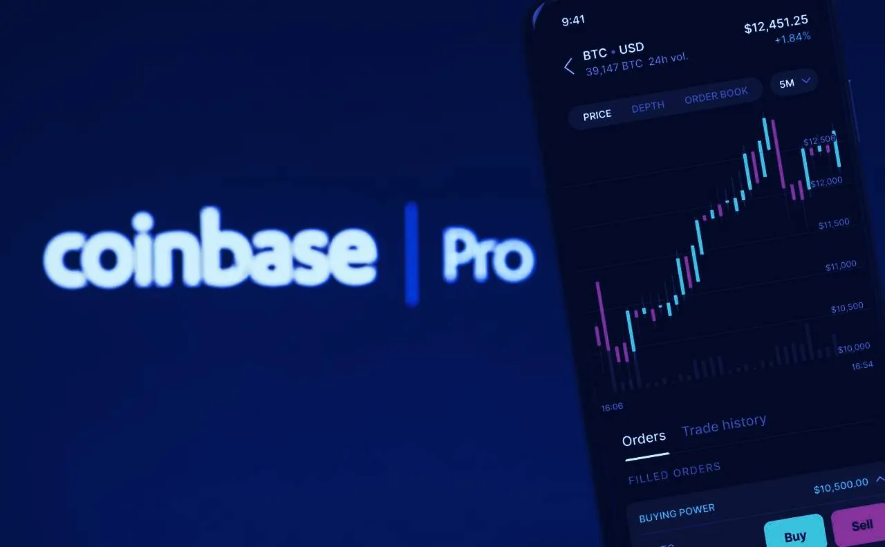 Coinbase Pro is Coinbase's offering for more experienced crypto traders. Image: Coinbase