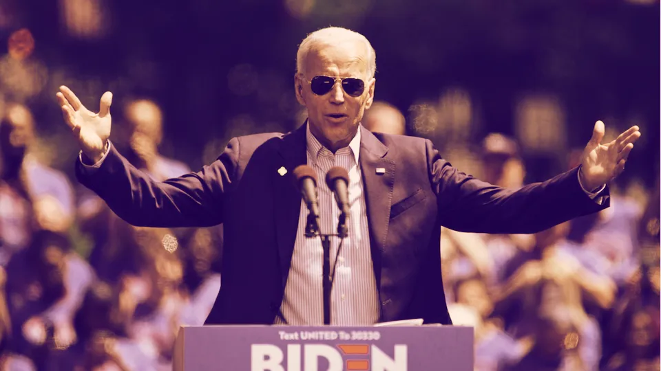 Joe Biden no tiene Bitcoin. Imagen: Shutterstock