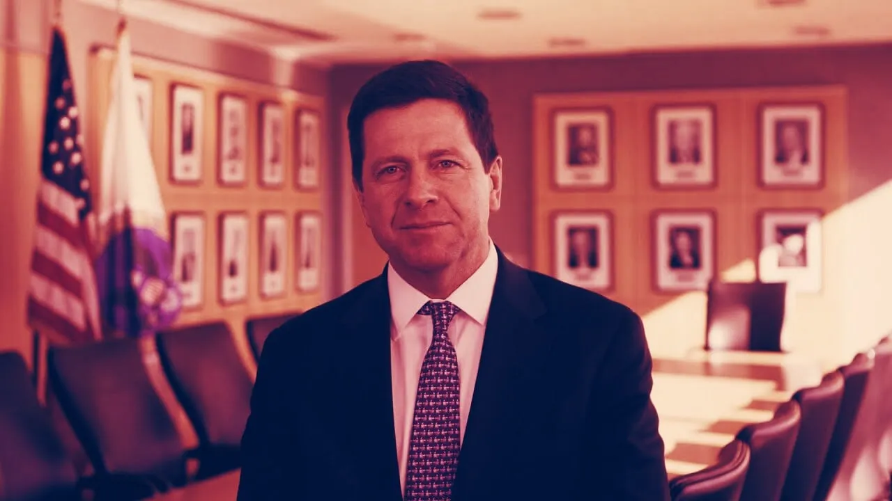 SEC Chairman Jay Clayton does not believe Bitcoin is a security. Image: YouTube/SEC