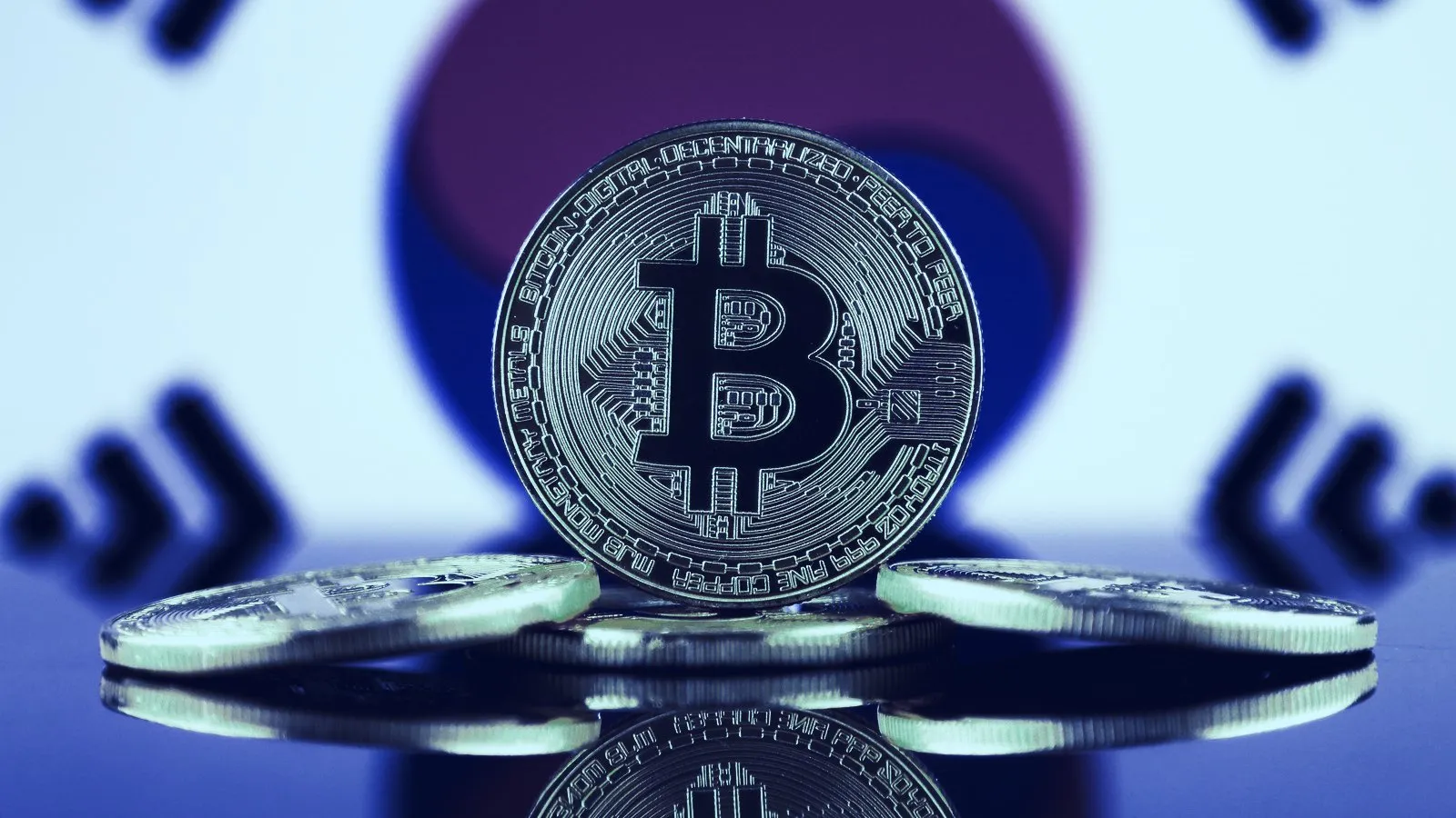 South Korea and Bitcoin. Image: Shutterstock