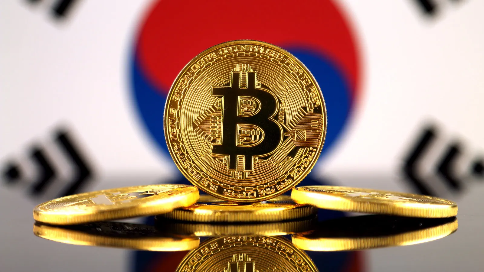 Corea del sur y Bitcoin. Imagen: Shutterstock