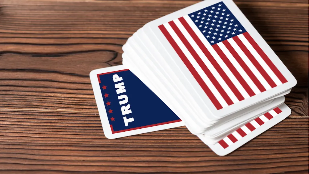 One Polymarket bettor is hoping for a Trump win. Image: Shutterstock