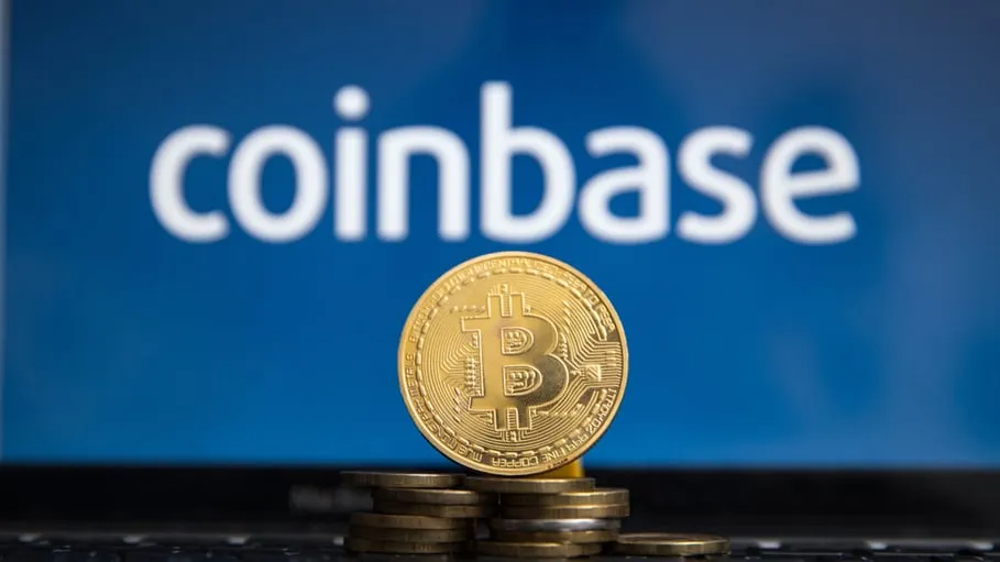 Coinbase. Imagen: Shutterstock