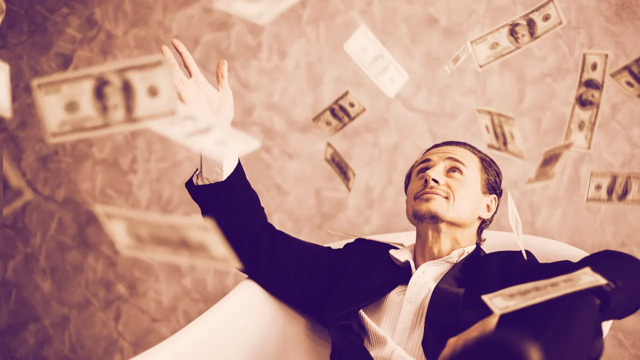 An airdrop is when crypto firms give away free tokens. Image: Shutterstock