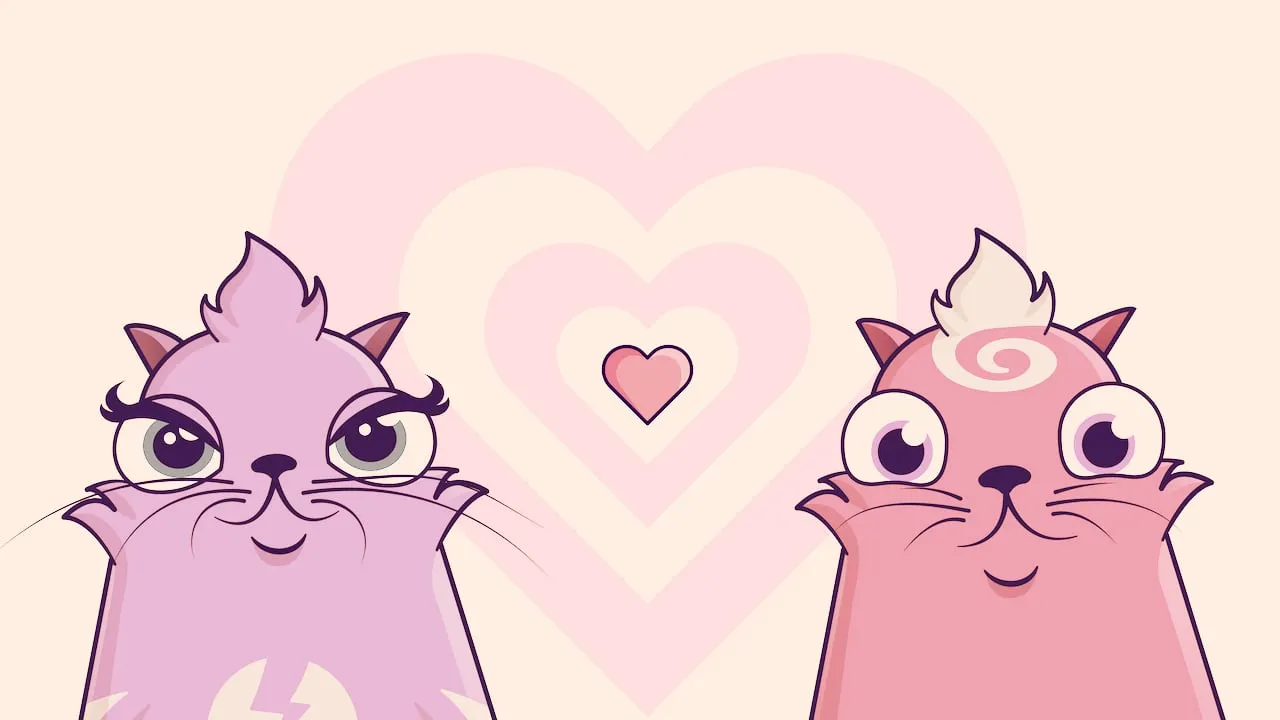 Cat power. Image: Cryptokitties