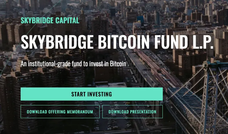 Skybridge's Bitcoin fund